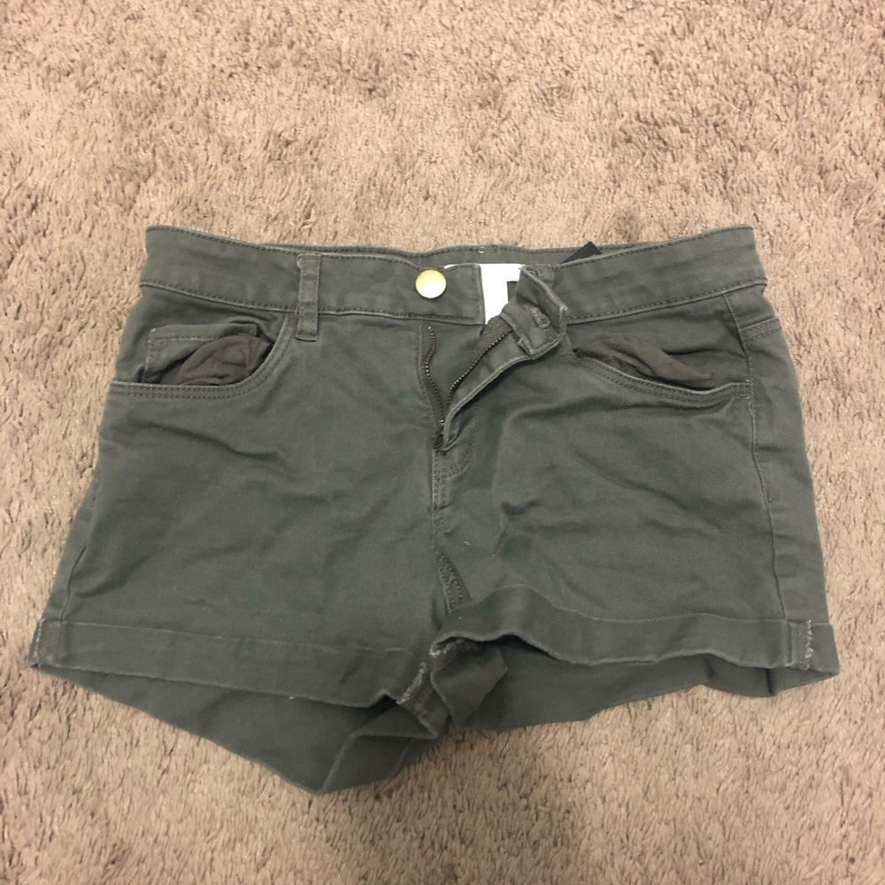 H&M Army Green Shorts